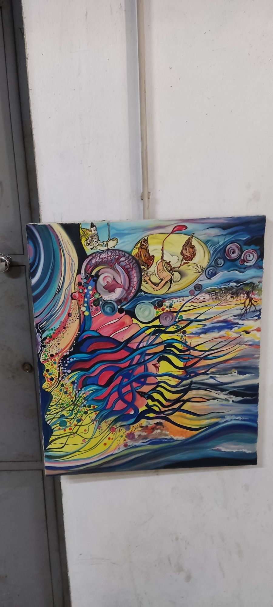 Vendo 2 Quadros pintados à mão