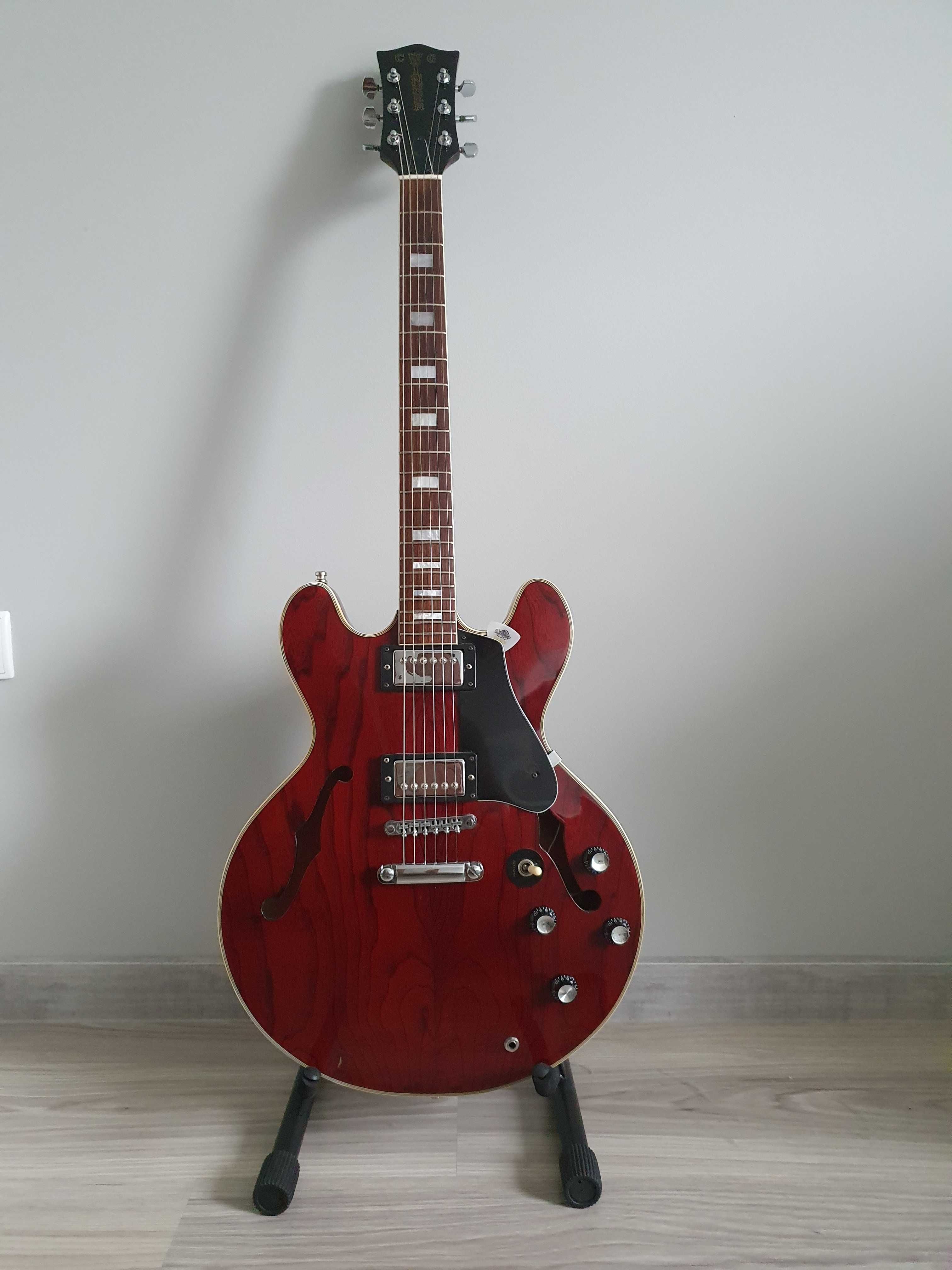 Gitara elektryczna CG Winner kopia Gibson ES335