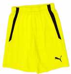 PUMA Spodenki Chłopięce Shorts Small żółte, 5-6 lat, A15