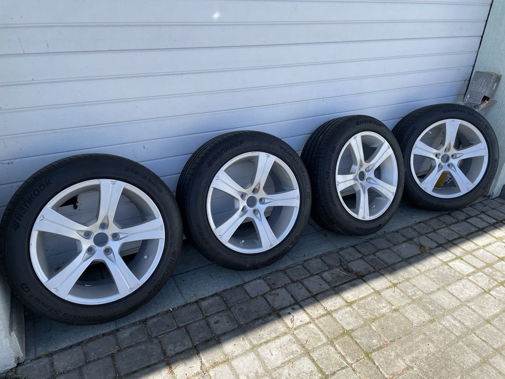 Резина летняя HANKOOK 215/55 r18 на дисках