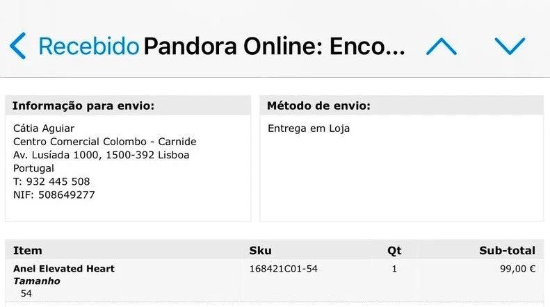 Anel Elevated Heart Pandora