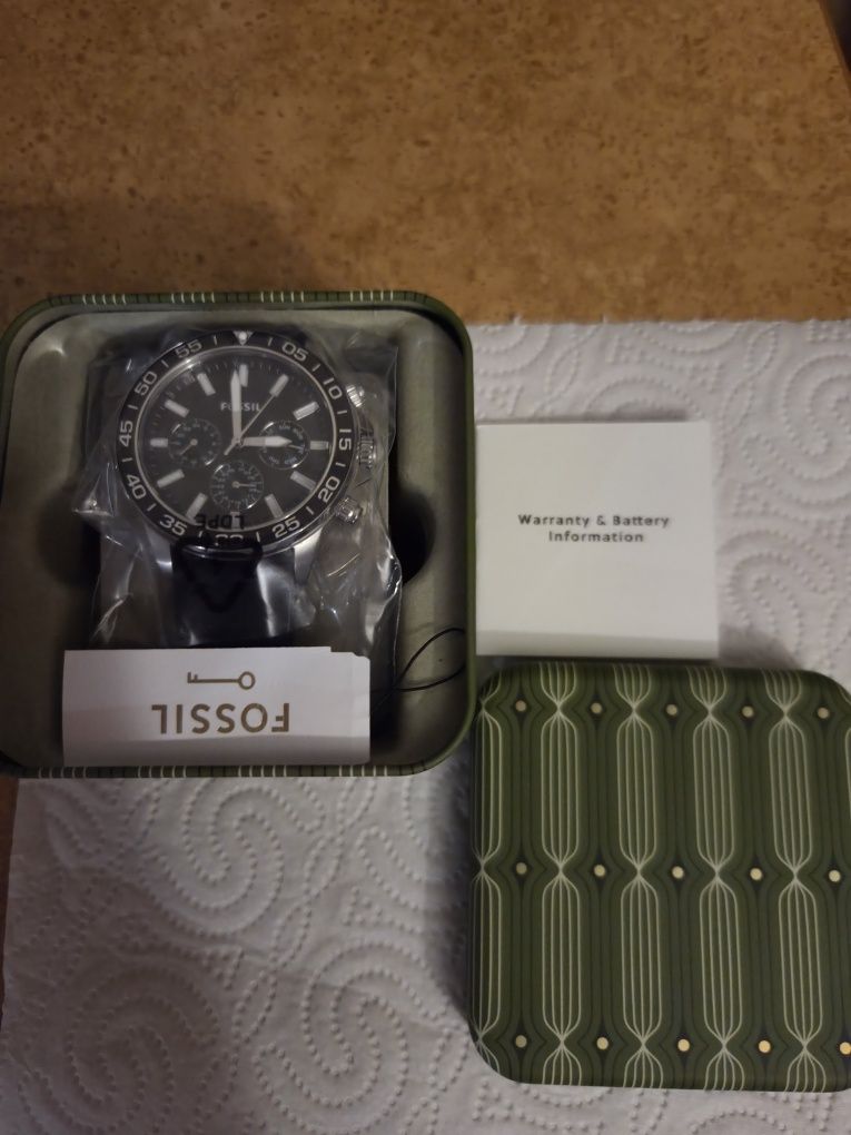 Fossil Męski zegarek Bannon BQ2494