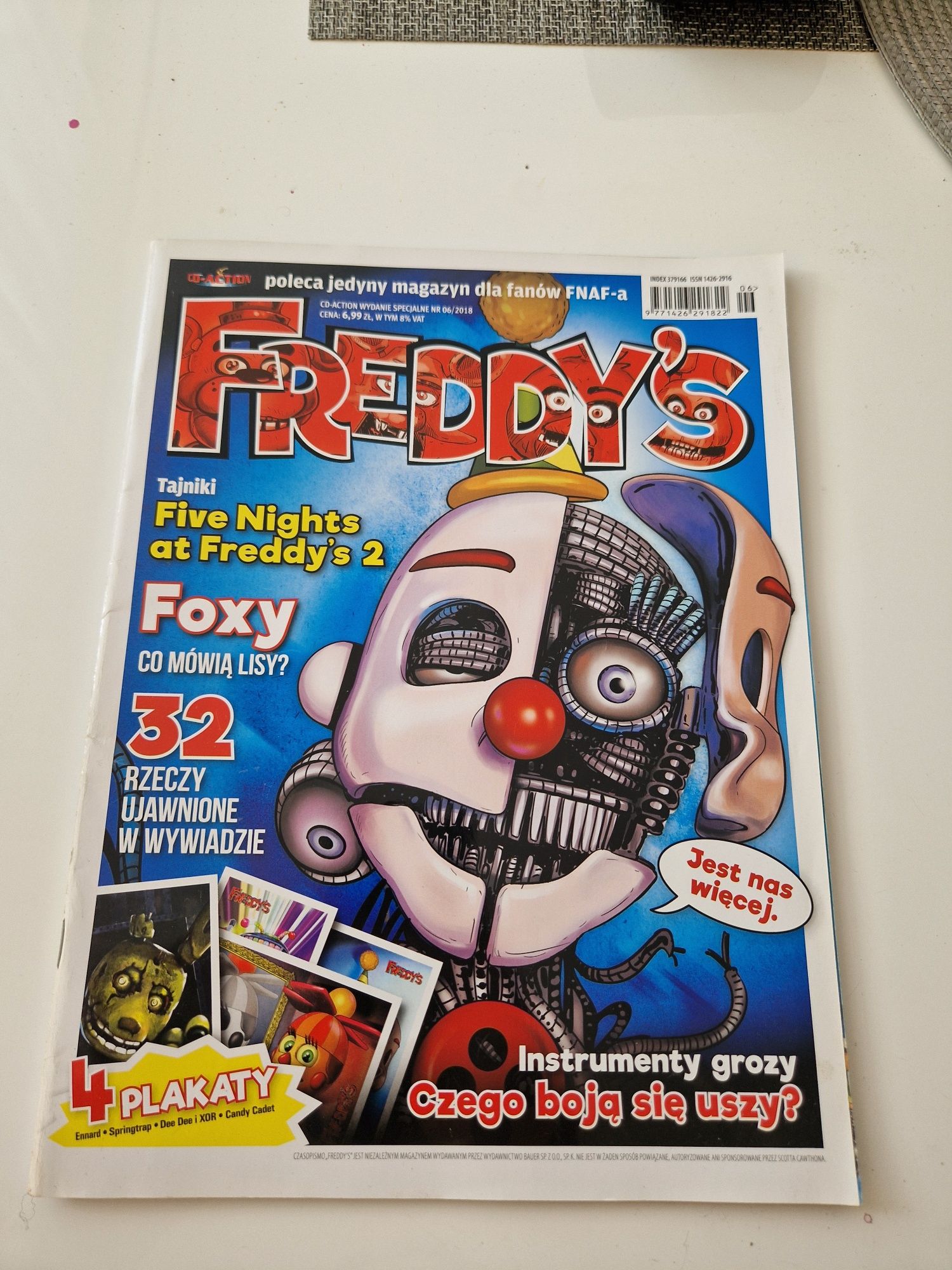 Książka Fnaf Freddy's Limitowana
