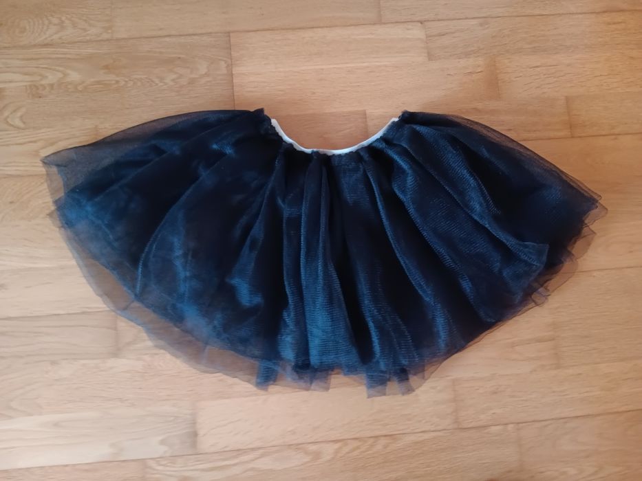 Saia de Tule preta