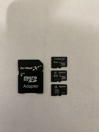 MicroSD 8gb, WiFi miniPCI, Bluetooth 5.0, DDR3 2 gb для ноутбука