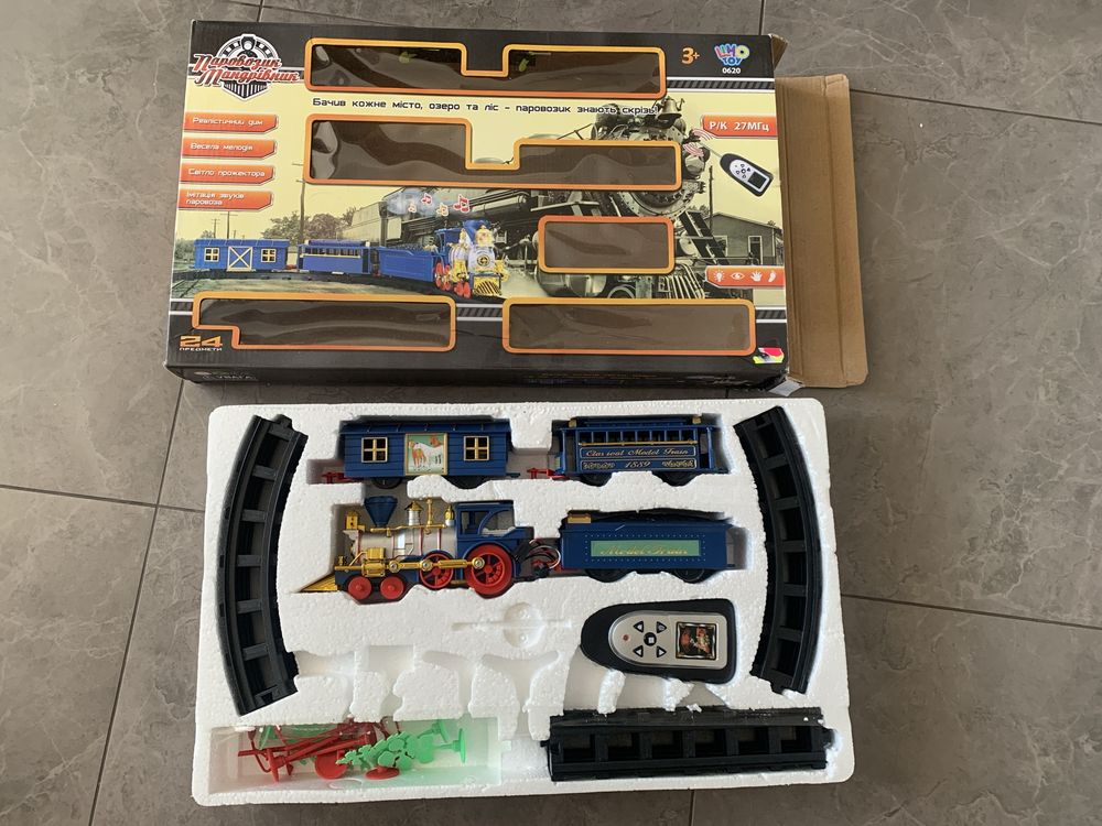 Дитяча залізна дорога Limo toy