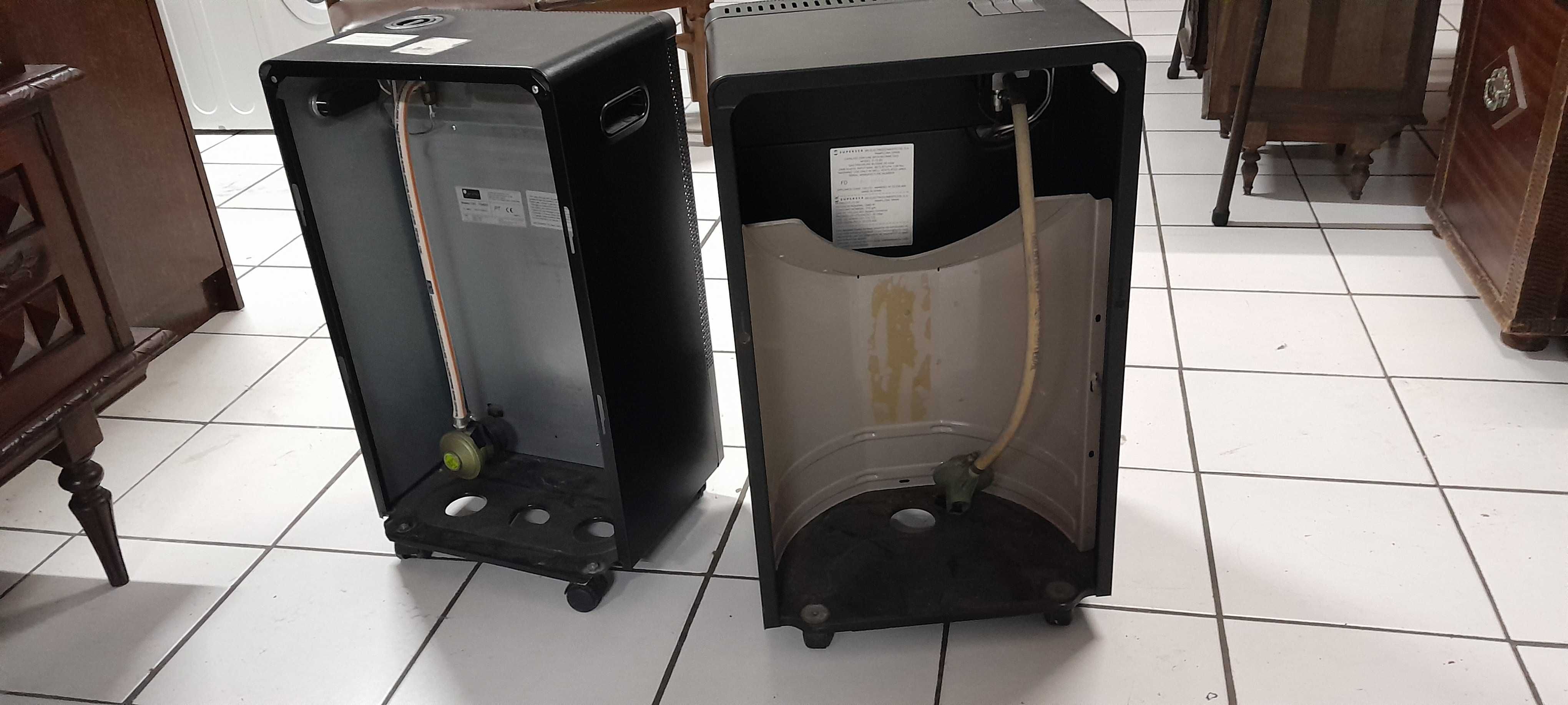 Aquecedores a gás e elétricos
