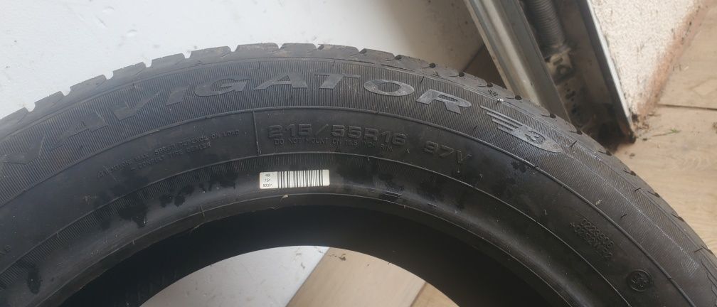 Opony debica Navigator 3 215/55R16 jedna nowa jedna 5mm