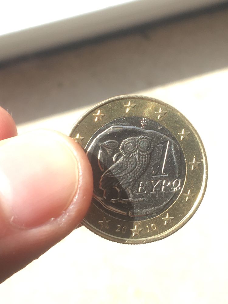 Moedas 1 euro Grécia DE COLECIONADOR