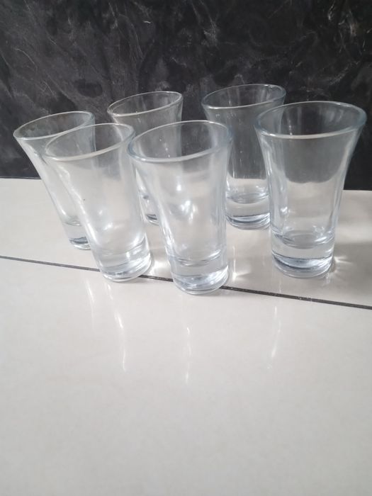 Zestaw 6 wysokich kieliszków