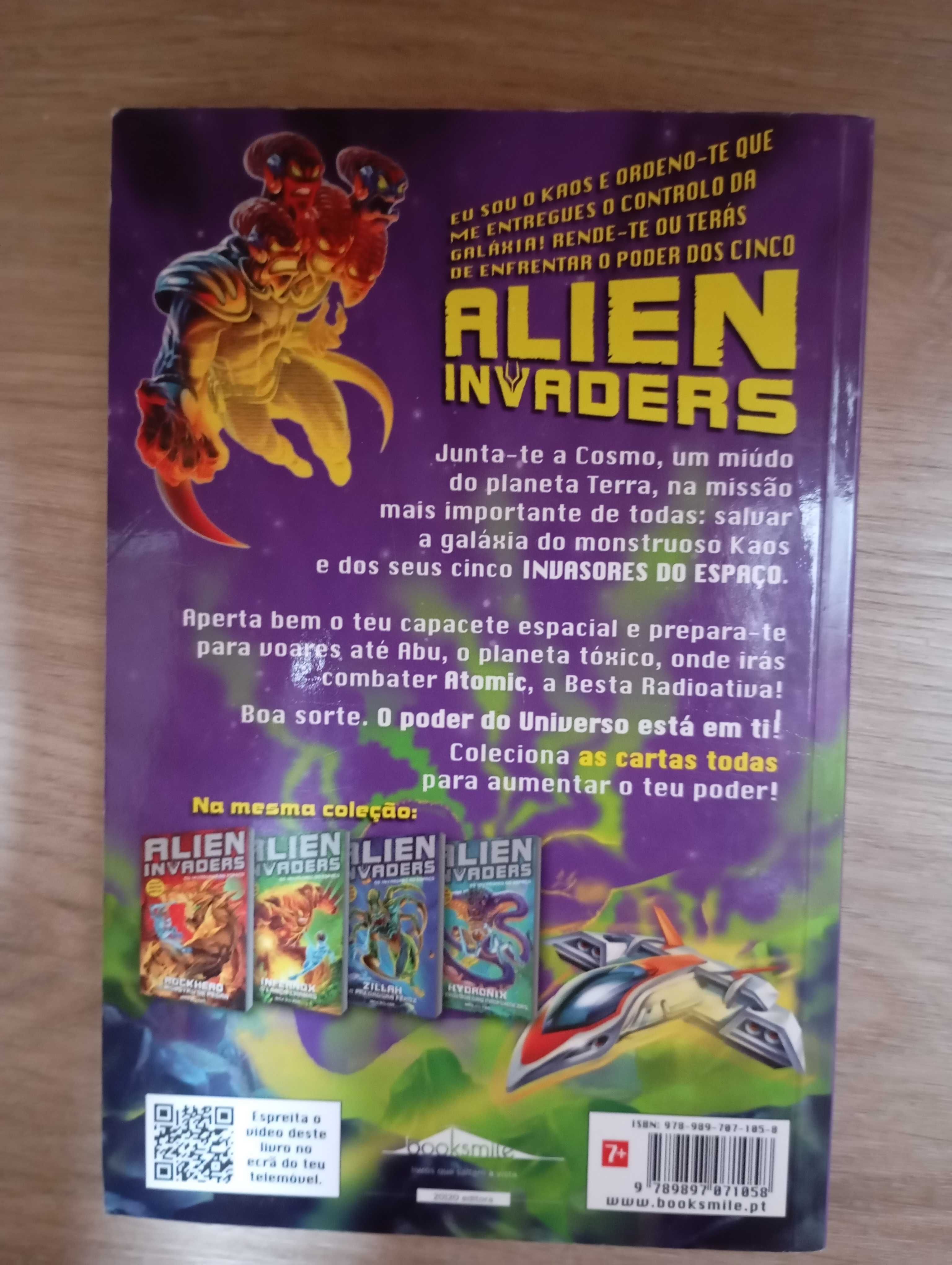 Alien Invaders Nº5, Atomic, A Besta Radioativa - Max Silver