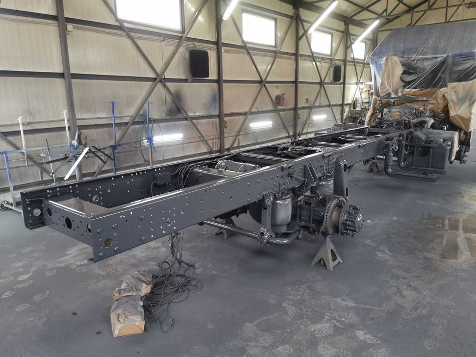 Skracanie Ram, Rozstawu Osi, Spawanie, Wzmacnianie Ciężarowe Auta Man