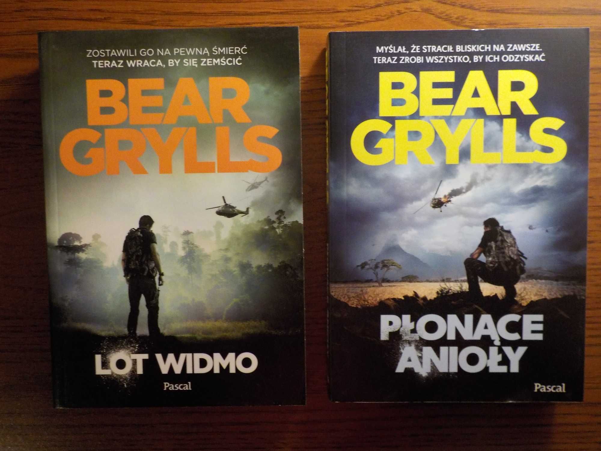 Bear Grylls, Lot widmo, Płonące anioły,nówka!