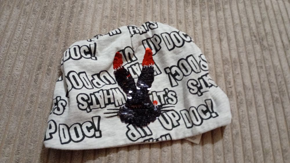 Czapka przejściowa królik Bugs, Looney Tunes, r74/80