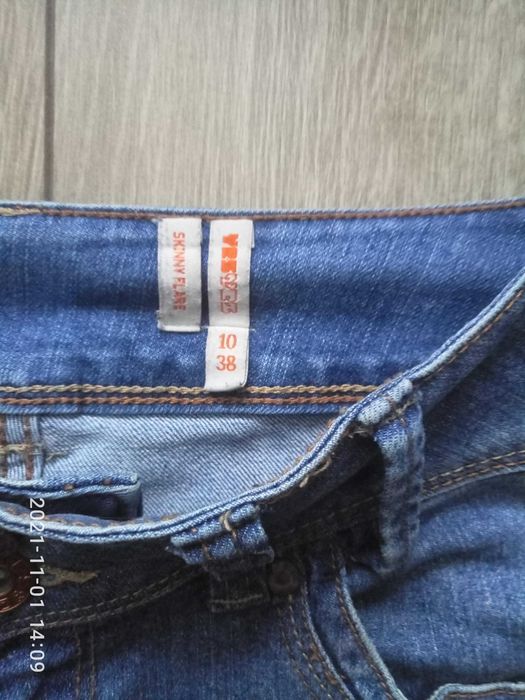 Джинсы Skinny Fare Jeans р. 38 светло-синие, стрейч