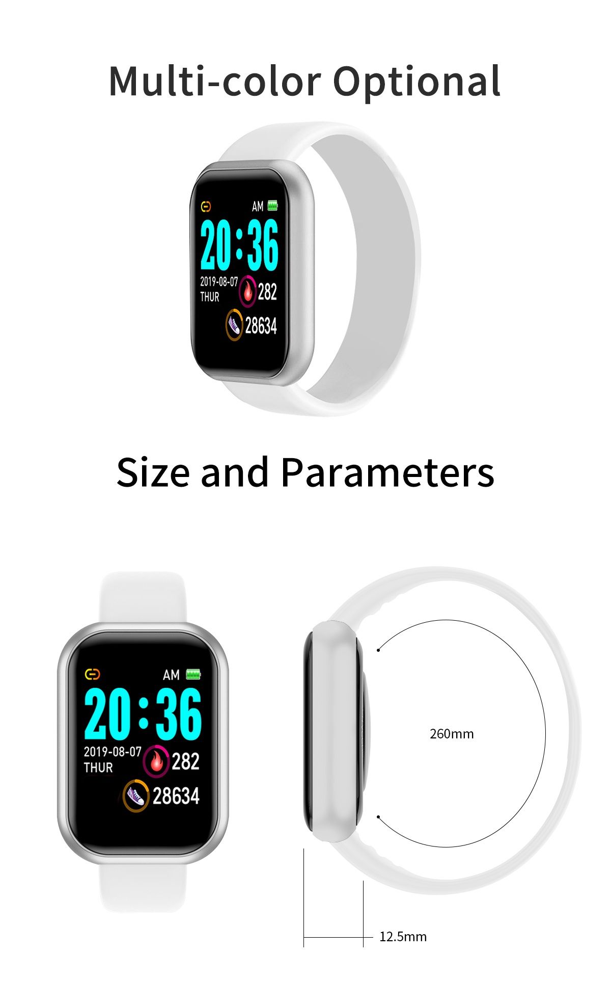 Смарт годинник Smart Watch Y68
