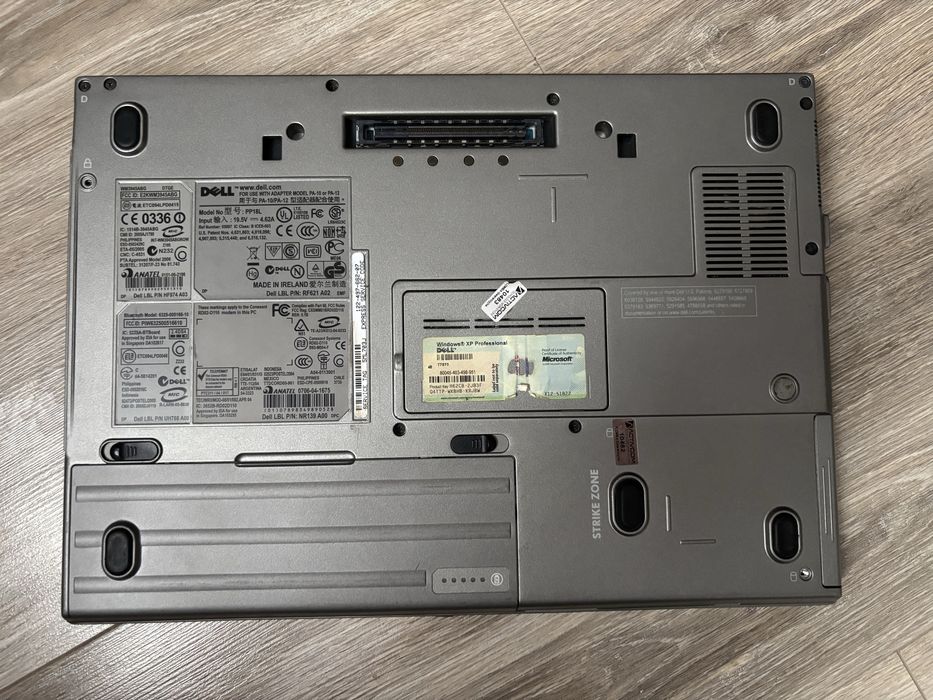 Laptop Dell D620 C2D 1,66Ghz 2GB 60GB Win7 Gotowy do Pracy