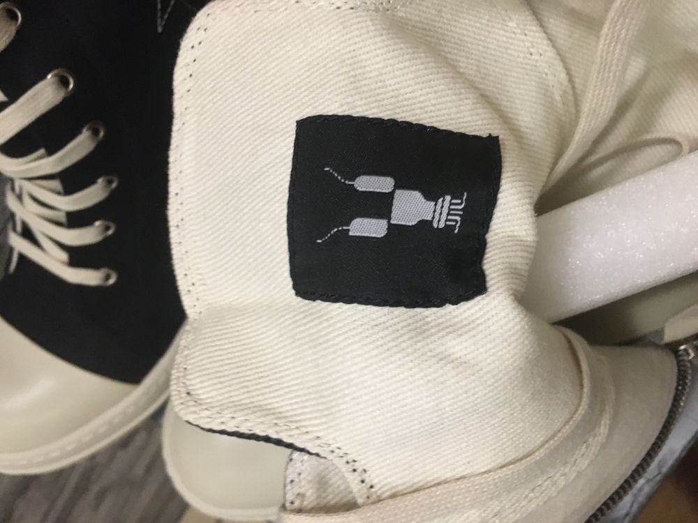 Кроссовки Rick Owens Dak Shadow x Champion,47 размер.