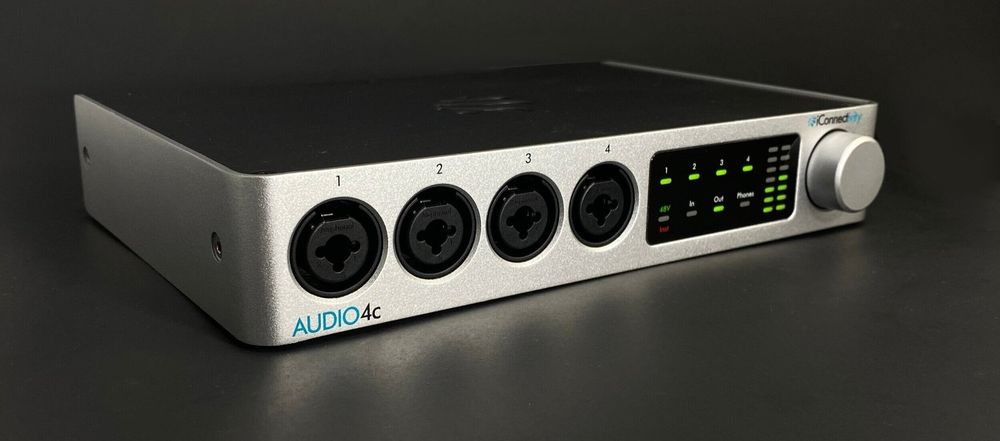 iConnectivity Audio4C interface audio 2x USB C 4i4
