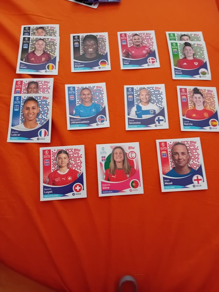 Cromos euro 2025 feminino- Troca ou venda