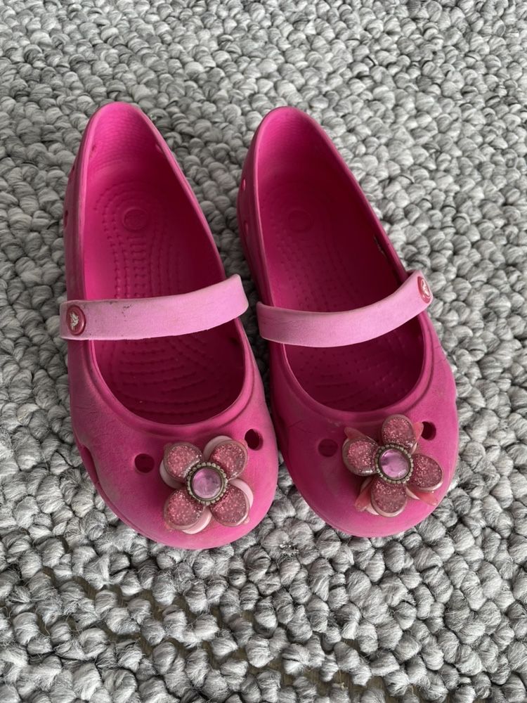 Śliczna balerinki Crocs rozm c9