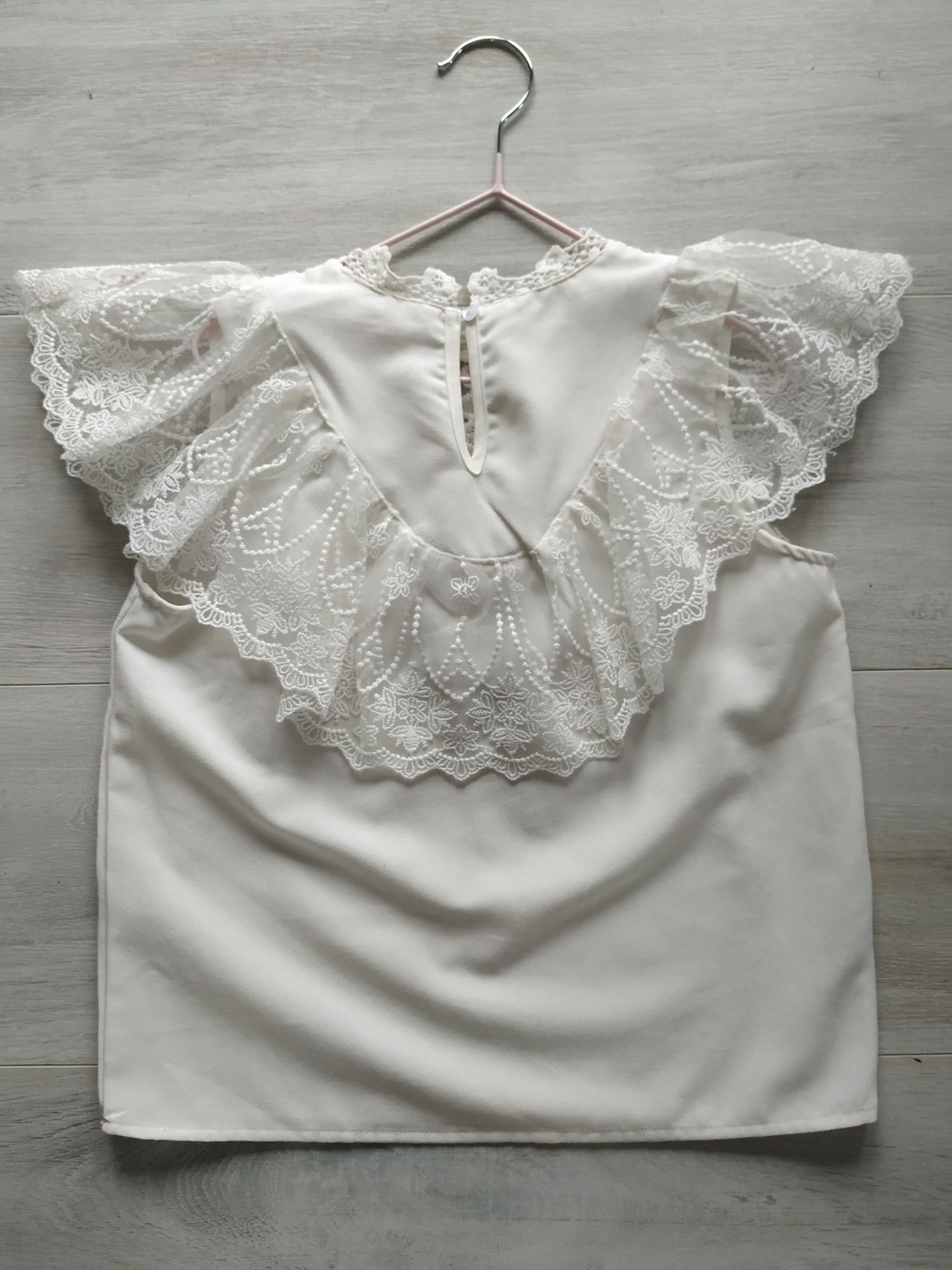Elegancka biała bluzka rozm. 122