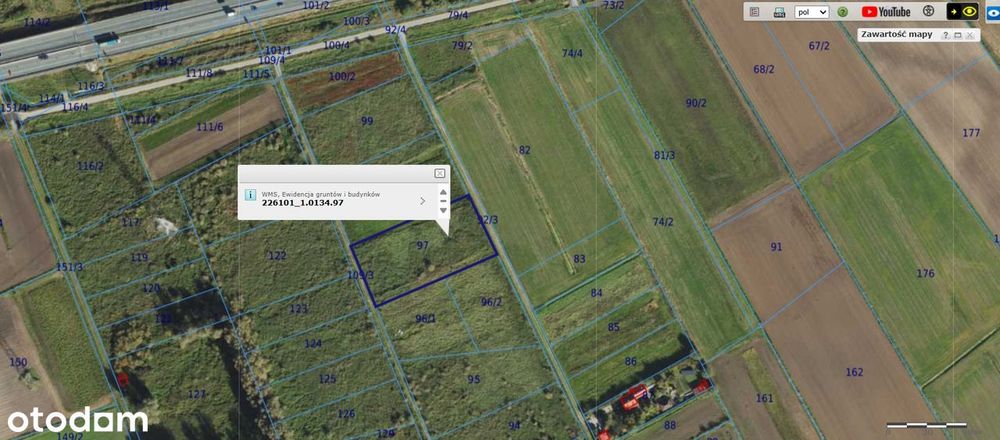 Działka rolna siedliskowa - Gdańsk Orunia 4929 m2