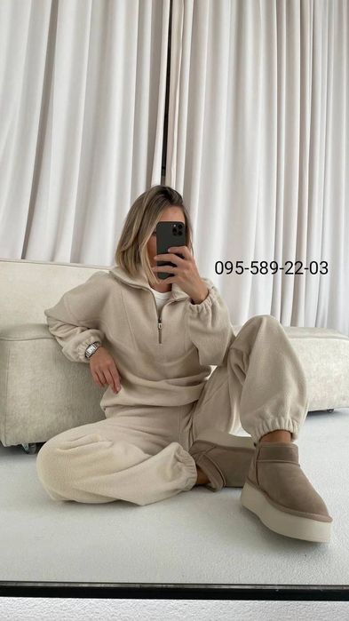 Жіночий флісовий костюм, жіночий теплий костюм зимовий костюм флісовий