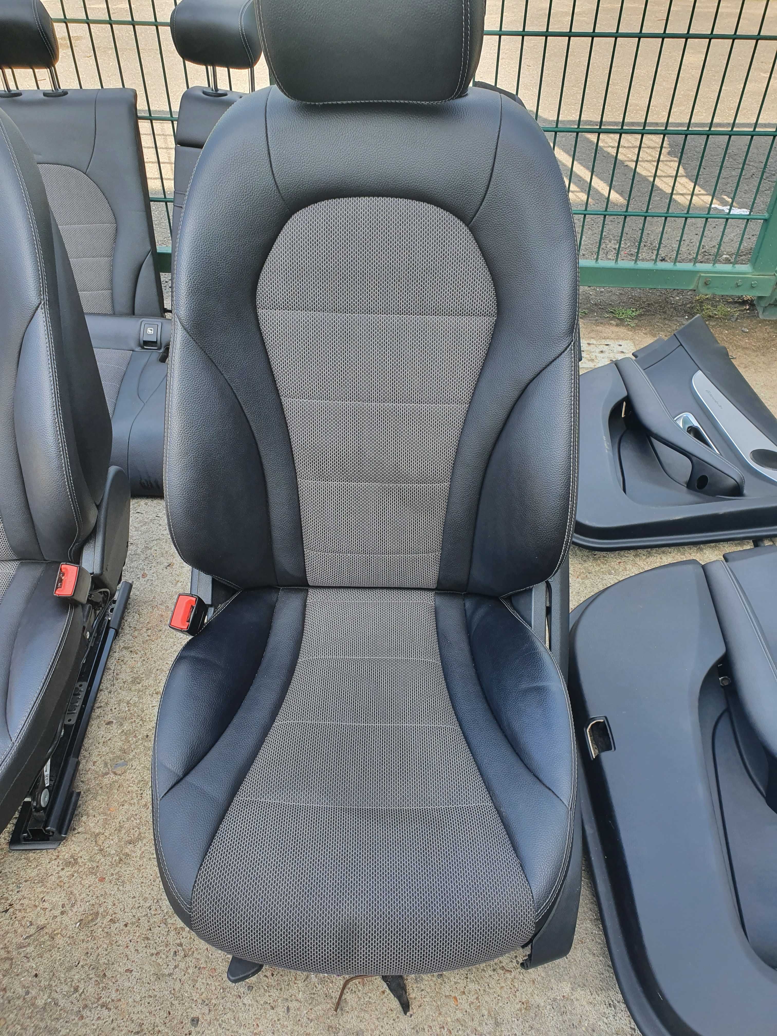 Mercedes-Benz C Klasa W205 fotele środek