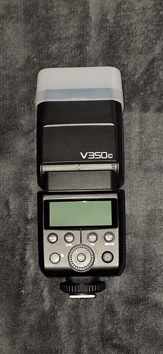 Flash Godox TTL V350 para Canon + bateria extra