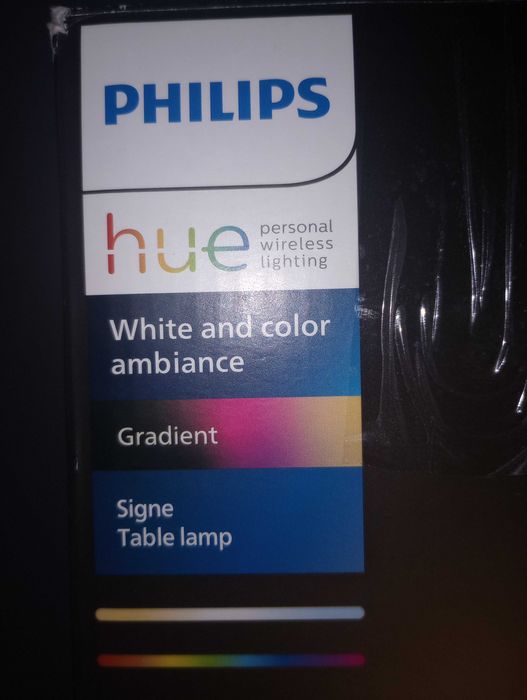 Lampa smart Philips Hue White and  color ambiance Lampa Signe gradient