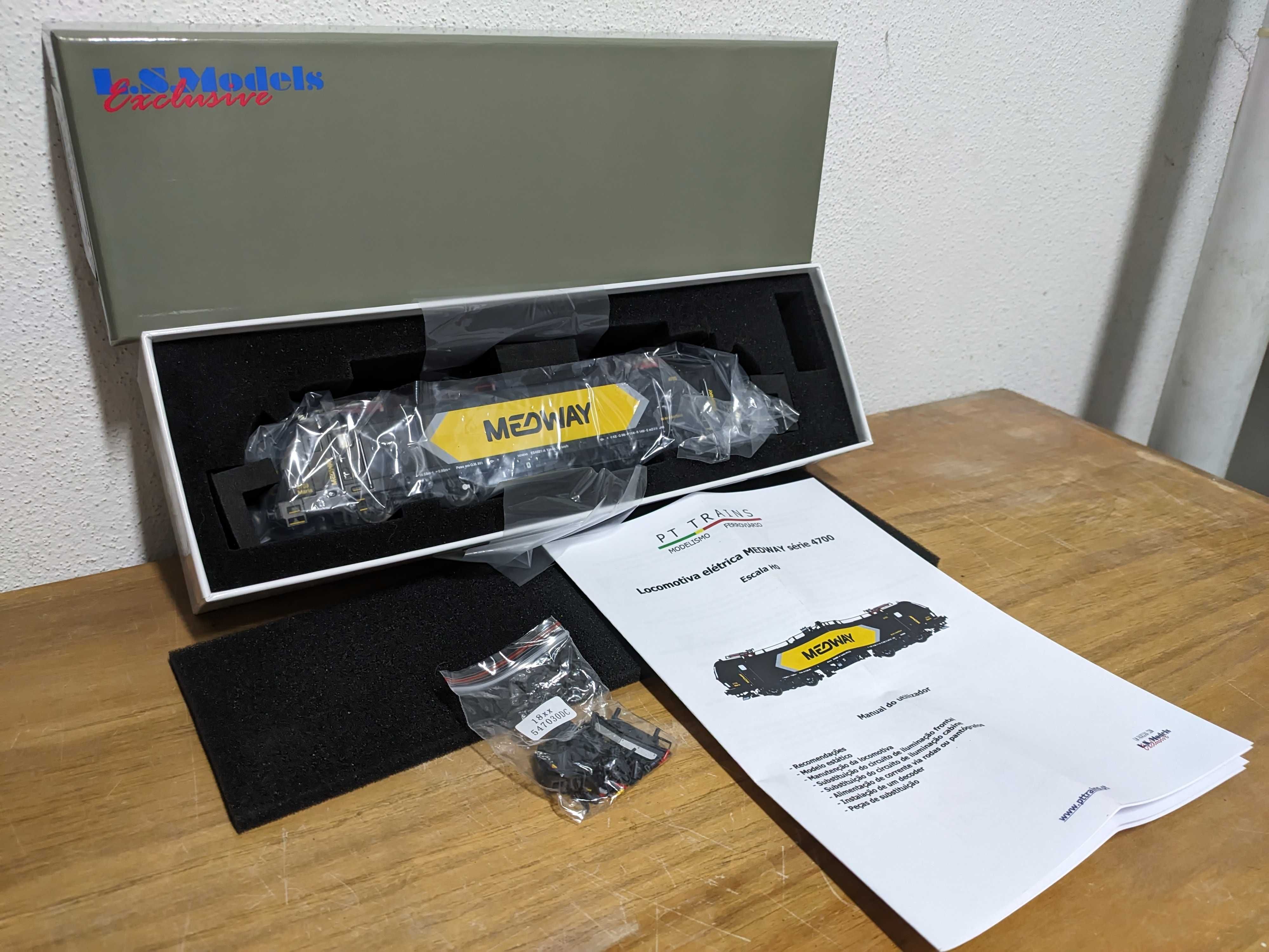 Locomotiva Medway 4703 (Maria) - PTTrains 547030 - escala H0 1/87