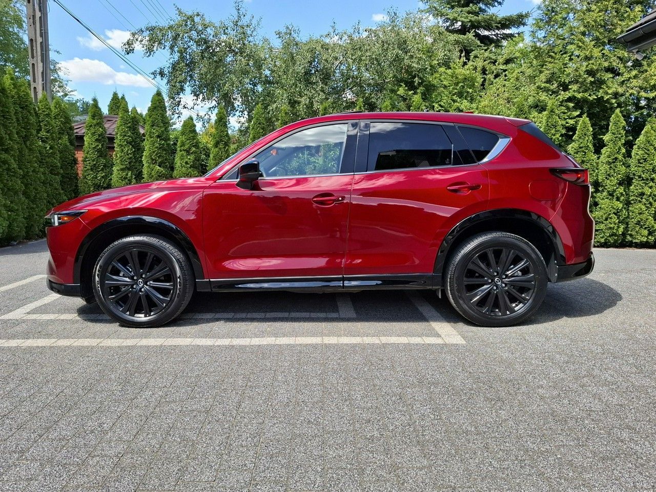 Mazda CX-5 2,5 T, 227 KM, Skóry, Pamięci, kamera, radar, wentyl. fotele, szyber