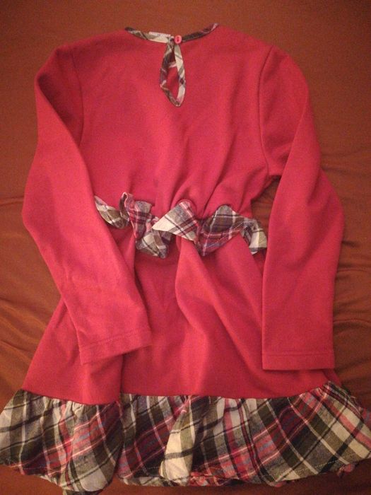 Vestido vermelho para natal 4 anos Bennie kids