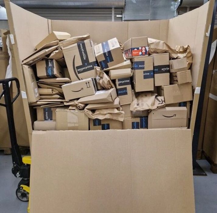 Mystery box 3x paczki Amazon DHL Zalando Allegro -Zwroty, hity, okazje