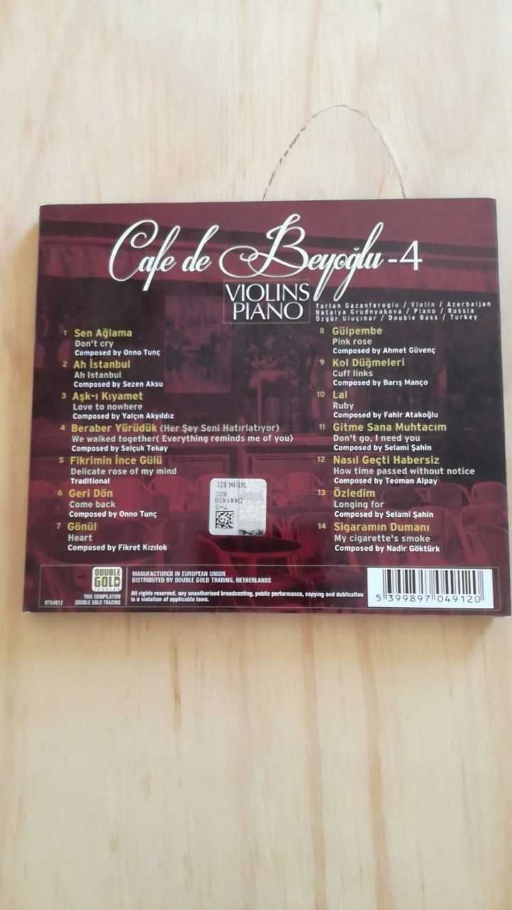 Cd Cafe de Boyoglu - 4 Violins Piano