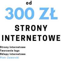 Tworzenie stron internetowych, sklepów internetowych na zamówienie!