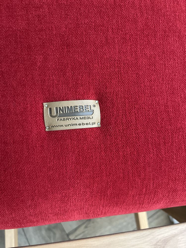 Komplet krzeseł tapicerowanych Unimebel