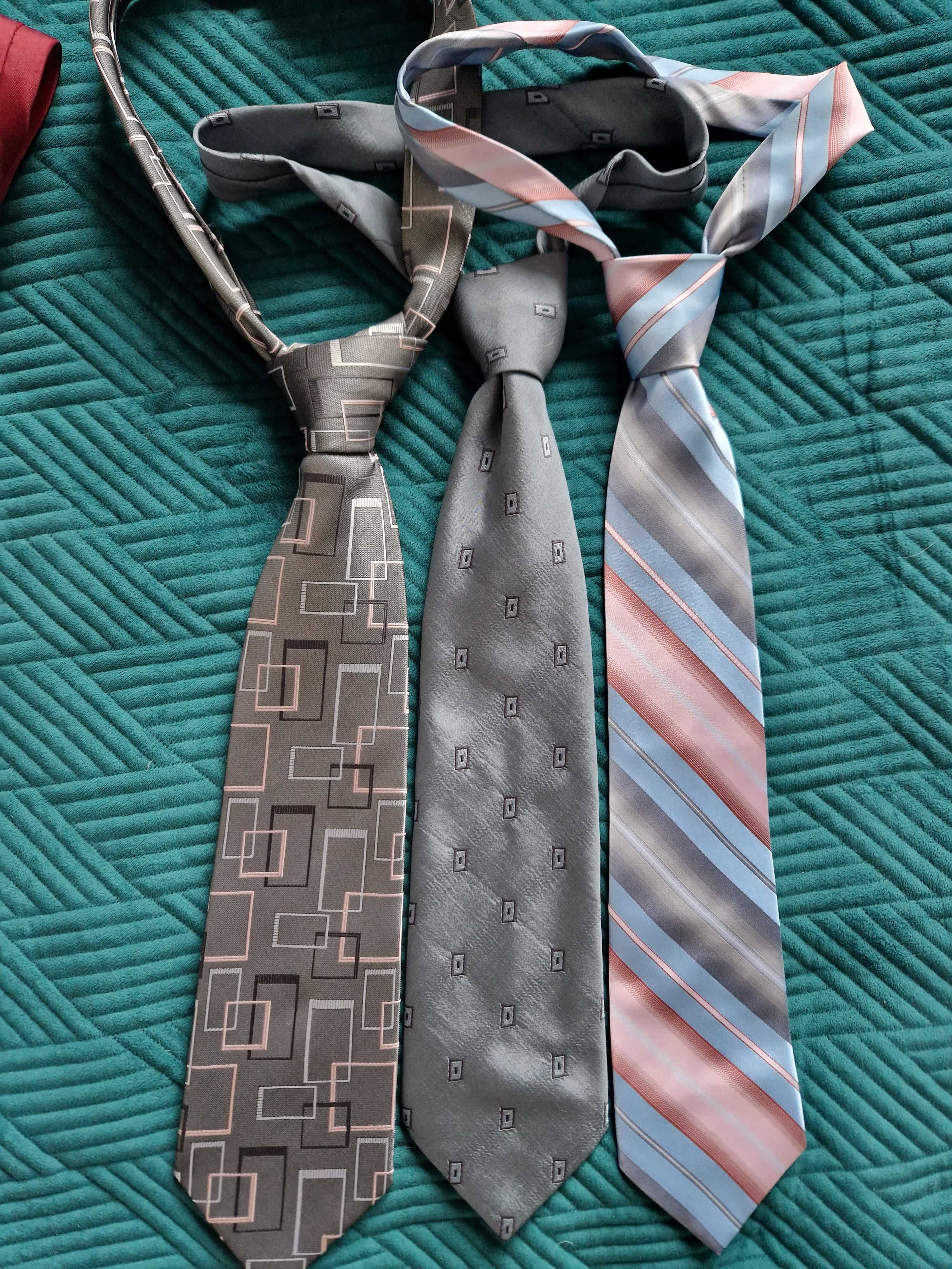 Krawaty meskie 3 szt