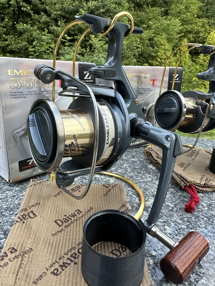 2 x Daiwa Emblem z5500t Nowe! 6łożysk Made in Japan!!!
