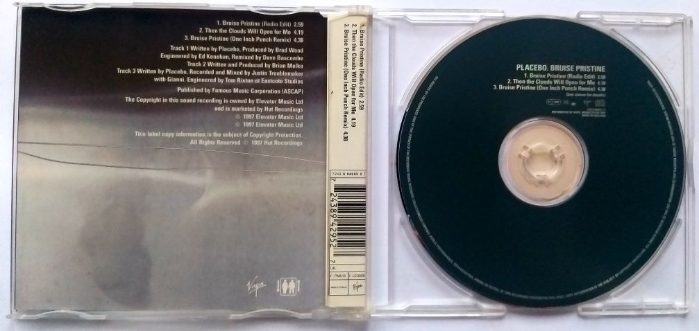 CDs Placebo Bruise Pristine 1997r