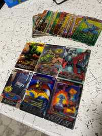 Коллекционные карточки человек паук герои и злодеи уск 1 2 3 серия