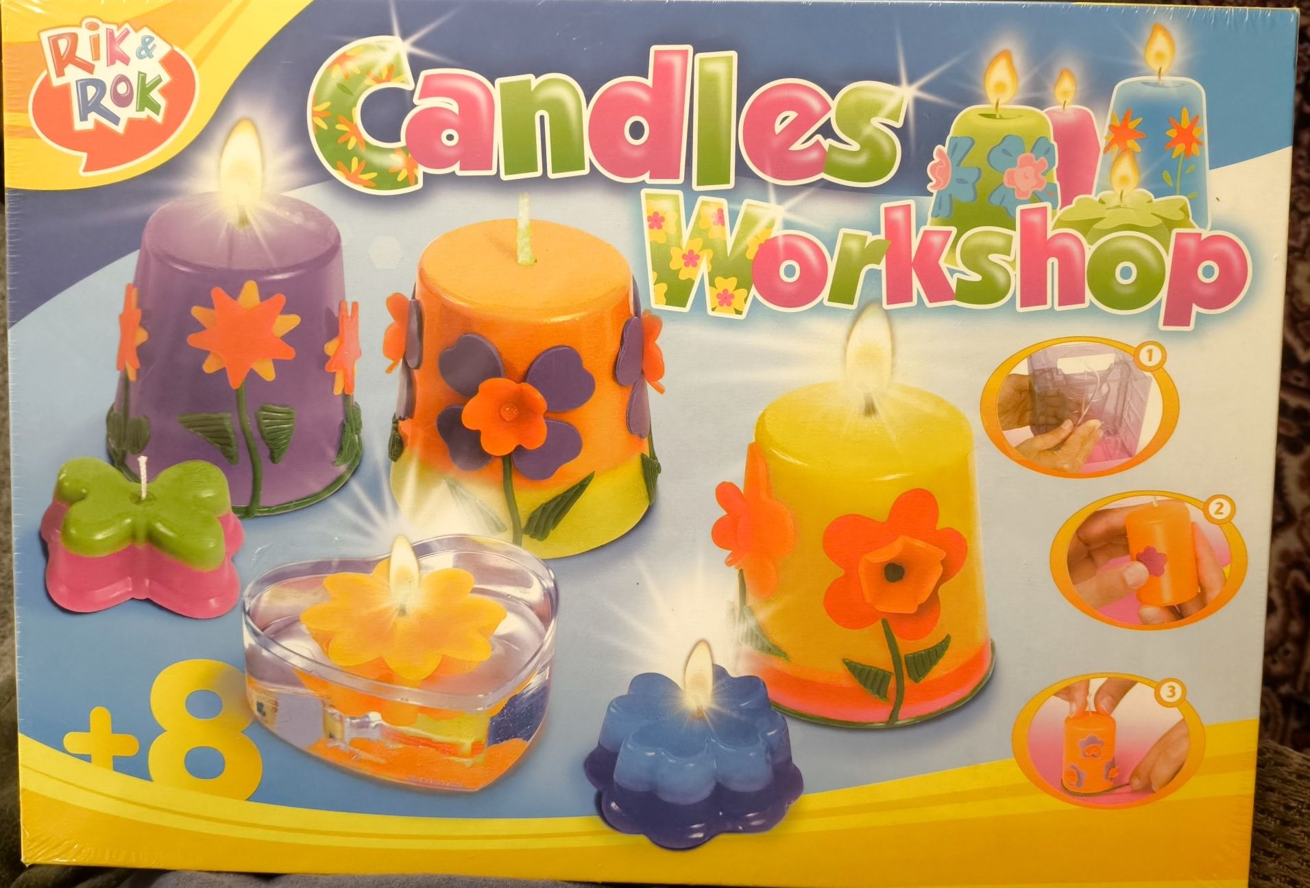 Zestaw do robienia świec dla dzieci Candles Workshop