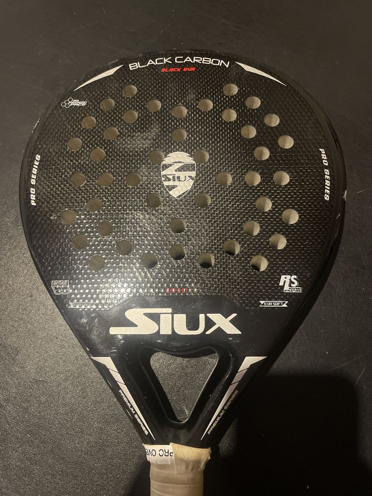 Raquete de Padel Siux Black Carbon