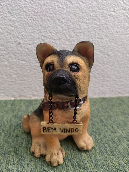 Pastor alemão, Deutscher Schäferhund, German Shepherd em resina