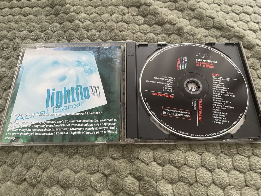 2 CD - CDAction Wydanie 17 Październik 1997 unikat retro 97 gry