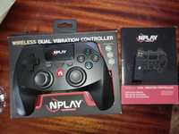 Comando NPLAY gamepad sem fios com dongle Sem uso e com caixa original