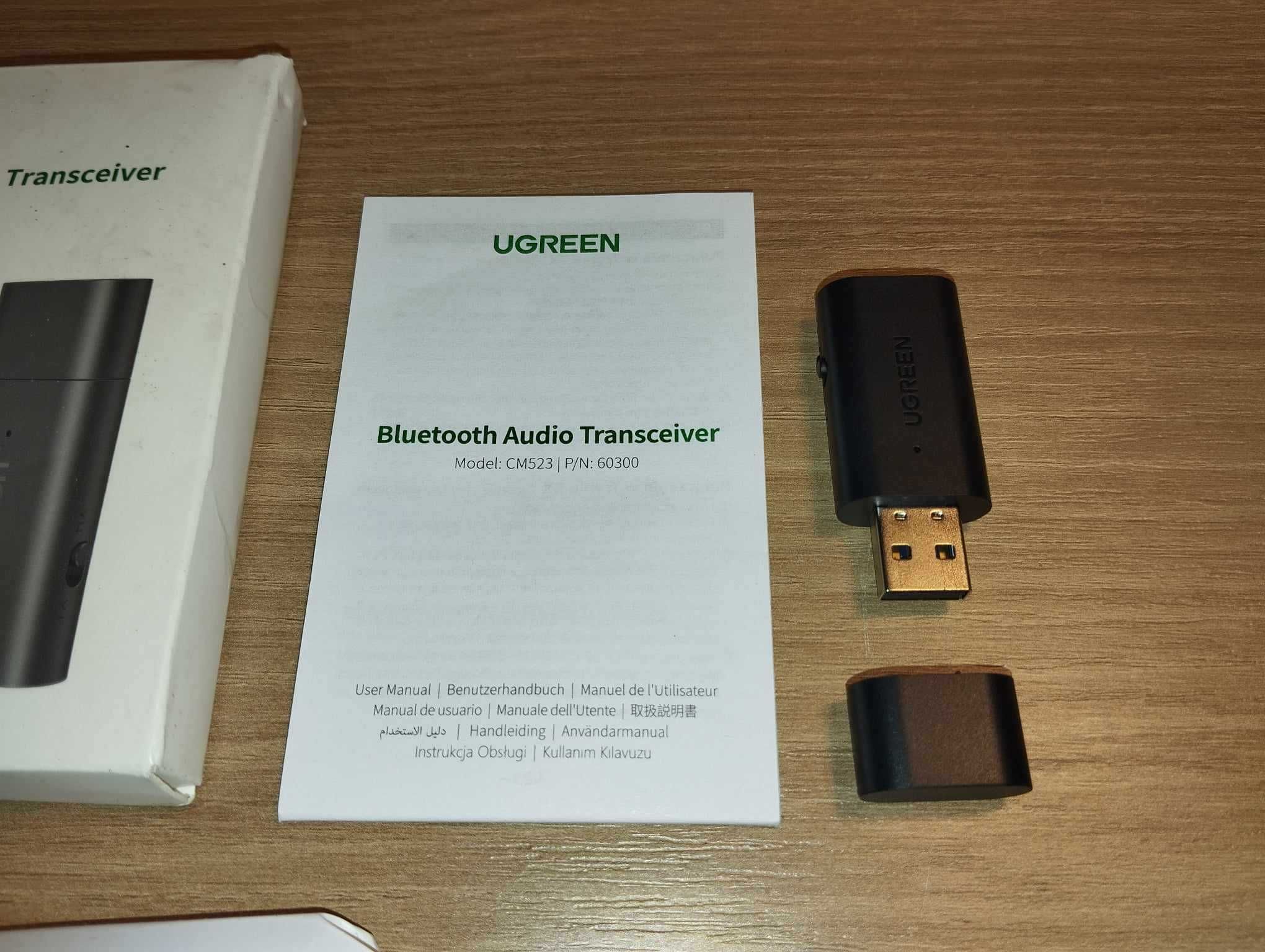 UGREEN - Transmiter Audio Bluetooth - Odbiornik / Nadajnik