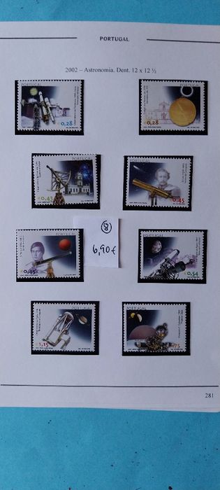 Selos de Portugal. Ano 2002. Novos c/ Goma original. Ref.22/08