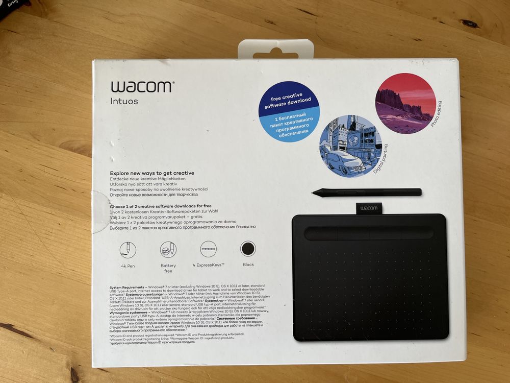 Tablet graficzny Wacom Intuos Small